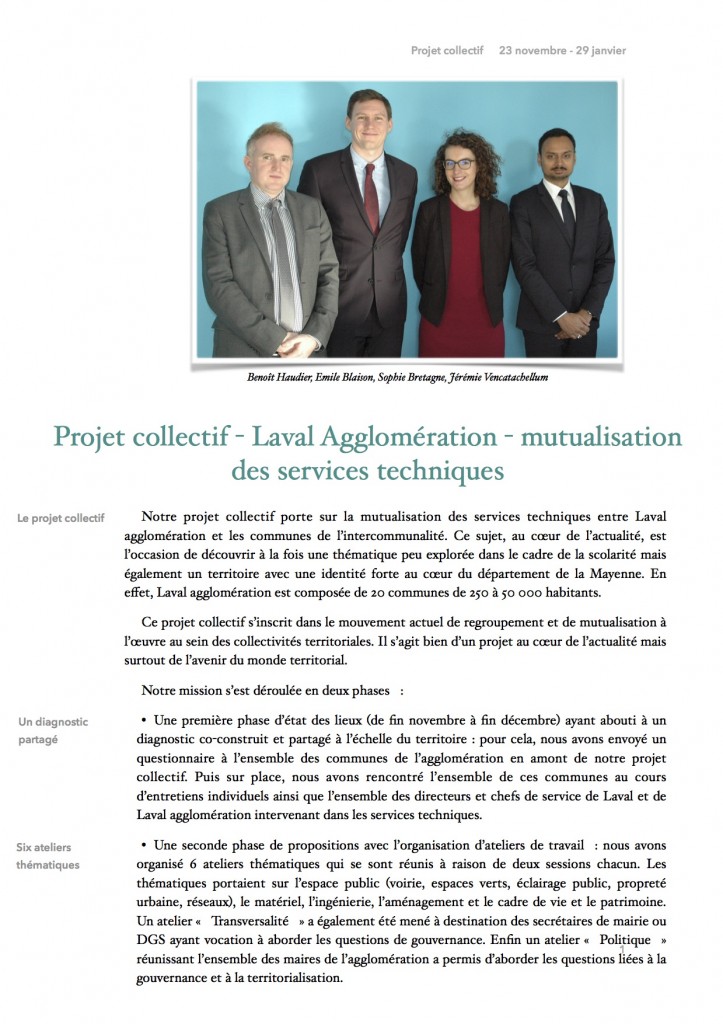 Article PCO - Laval page 1